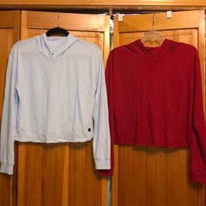 hollister crop sweaters